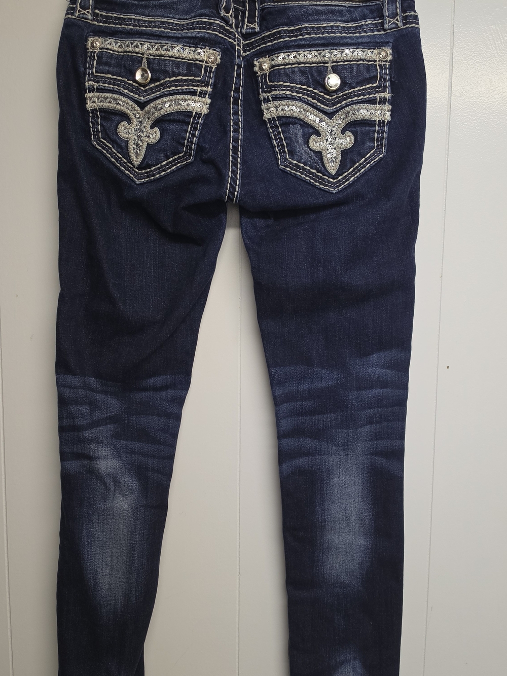 Rock Revival Dark Wash Skinny Jeans